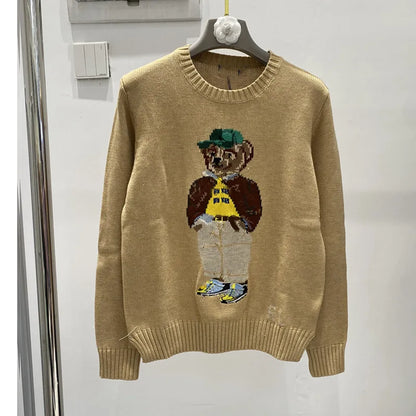 Womens Sweety Bear Cartoony Sweater