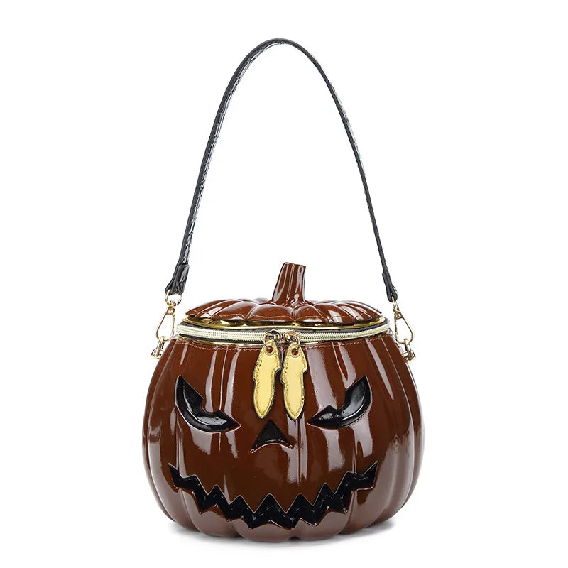 Halloween Style Pumpkin Messenger Bag