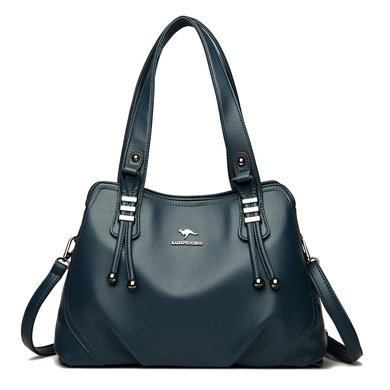 Womens Minimal Soft Leather Handbags