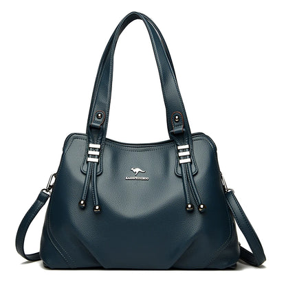 Womens Minimal Soft Leather Handbags