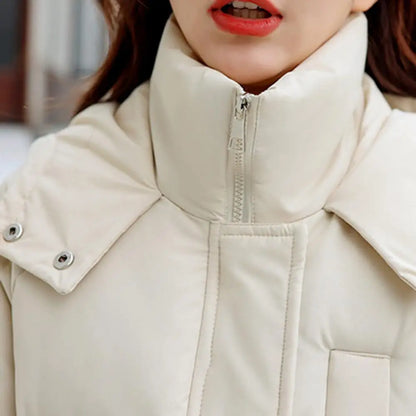 Slim Long Puffer Coats