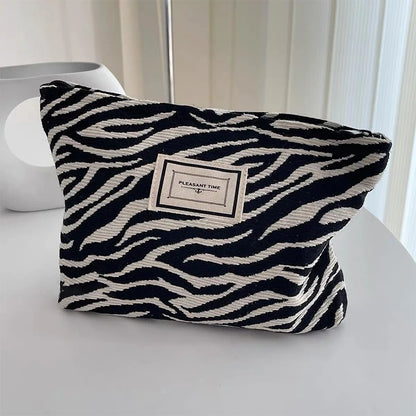 Zebra Design Large Shopping Totes