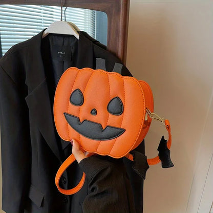 Halloween Style Pumpkin Messenger Bag