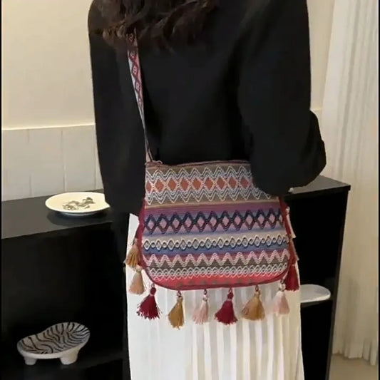 Women Casual Tassel Handbags