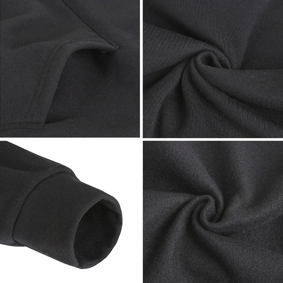 2356 What Is The Next One Printed Cotton Casual Hoodies
