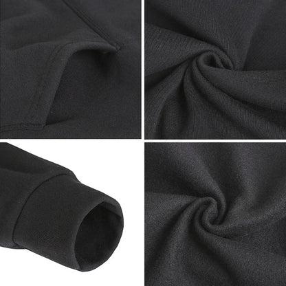 2356 What Is The Next One Printed Cotton Casual Hoodies