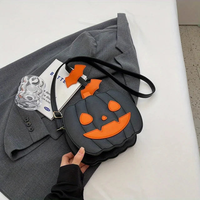 Halloween Style Pumpkin Messenger Bag