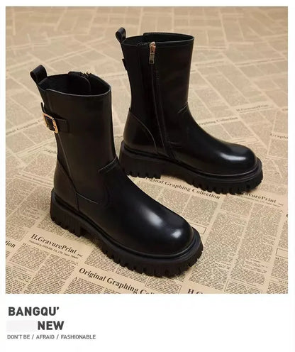 Womens Thick Sole Soft Casual Shoes Boots