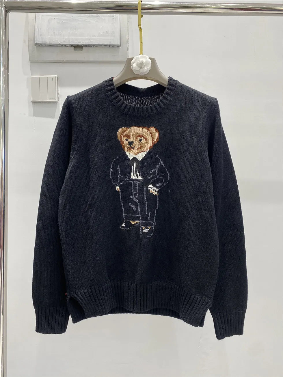 Womens Sweety Bear Cartoony Sweater