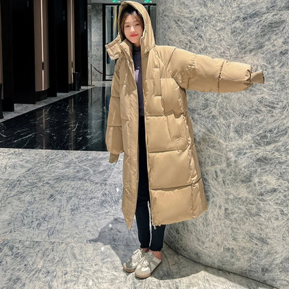 2025 Womens Winter Parka Jacket Slim Fit Stand Collar Casual Streetwear Warm Autumn Winter Coat For Women