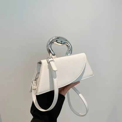 Womens Large Pu Leather Tote Bag Stylish Square Shoulder Crossbody Handbag