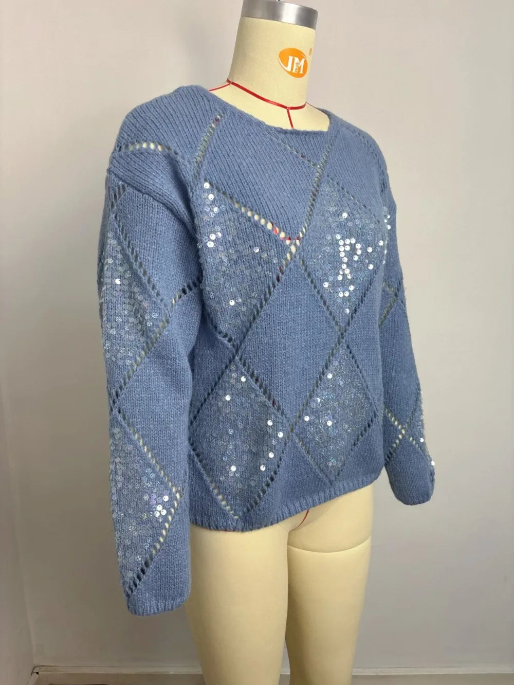 Autumn Winter Women S Long Sleeve Hooded Knitted Pullover Vintage V Neck Loose Sweater Casual Knitwear For Ladies