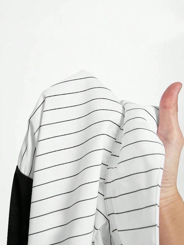 Multi Soft Colors Striped Elegant Basic Shirt