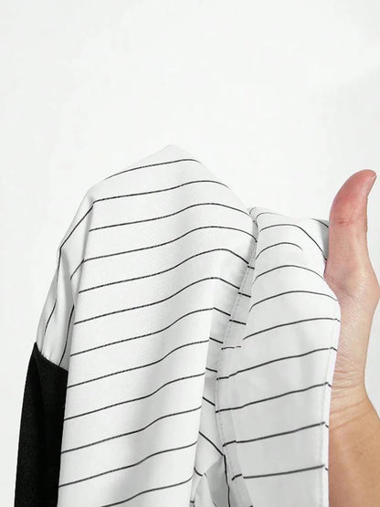 Multi Soft Colors Striped Elegant Basic Shirt