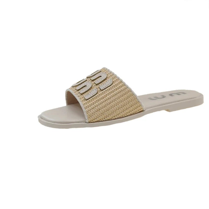 Womens Flat Summer Slippers