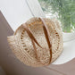 Large Capacity Summer Round Straw Bags For Women