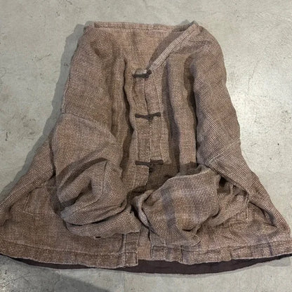 Vintage V-Neck Knit Cardigan Jacket for Women – Autumn Winter 2025