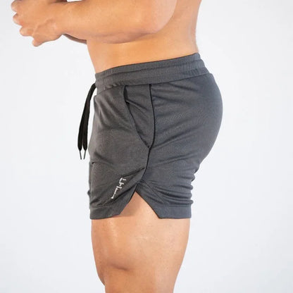 Hit Hard Casual Mens Breathable Gym Training Shorts