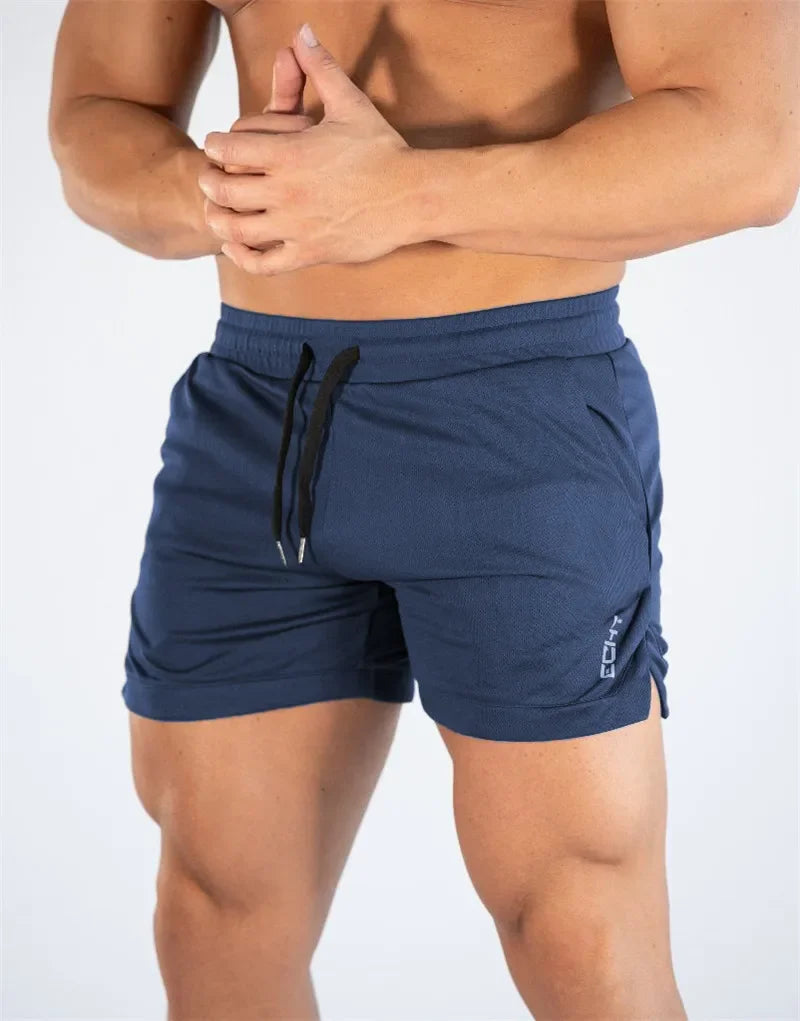 Hit Hard Casual Mens Breathable Gym Training Shorts