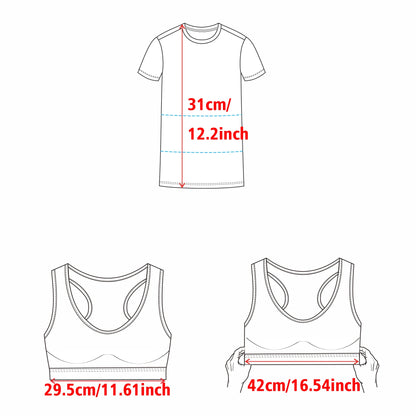 Womens Breathable Casual Unpadded Bra Vest Crop Top