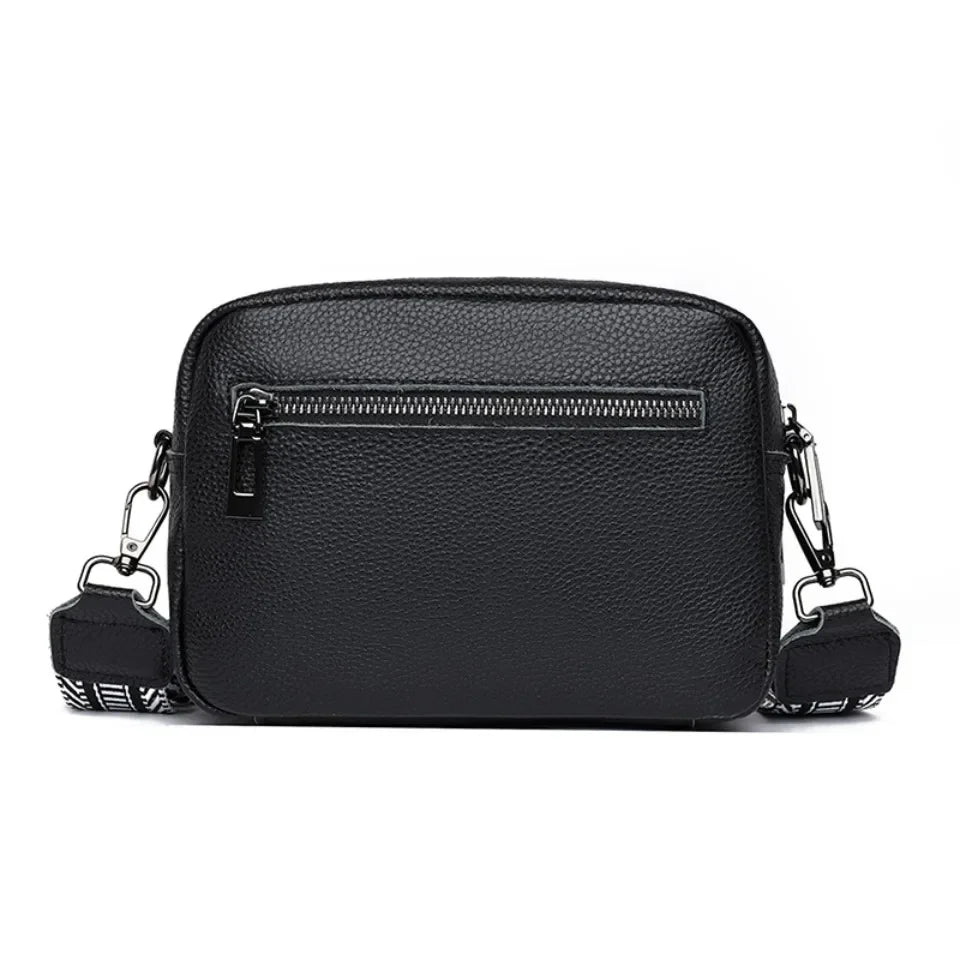 Womens Small Leather Buckle Messenger Bags