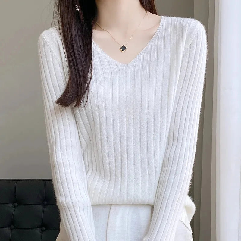 Womens Spring Autumn Lace Up Sweaters