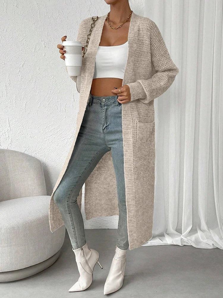 Fluffy Two Pieces Knit Cardigan Sweater