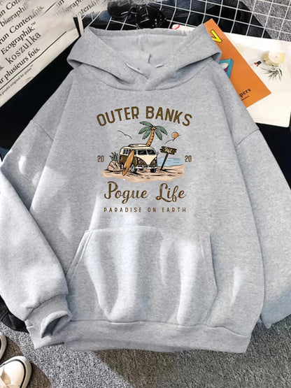 Outer Banks Pogue Life Cool Winter Hoodies For Women