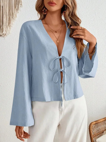 Sleeveless V Neck Lace Patchwork Blouse For Women Loose Hollow Out Summer Tee Shirt Casual Streetwear Tank Top