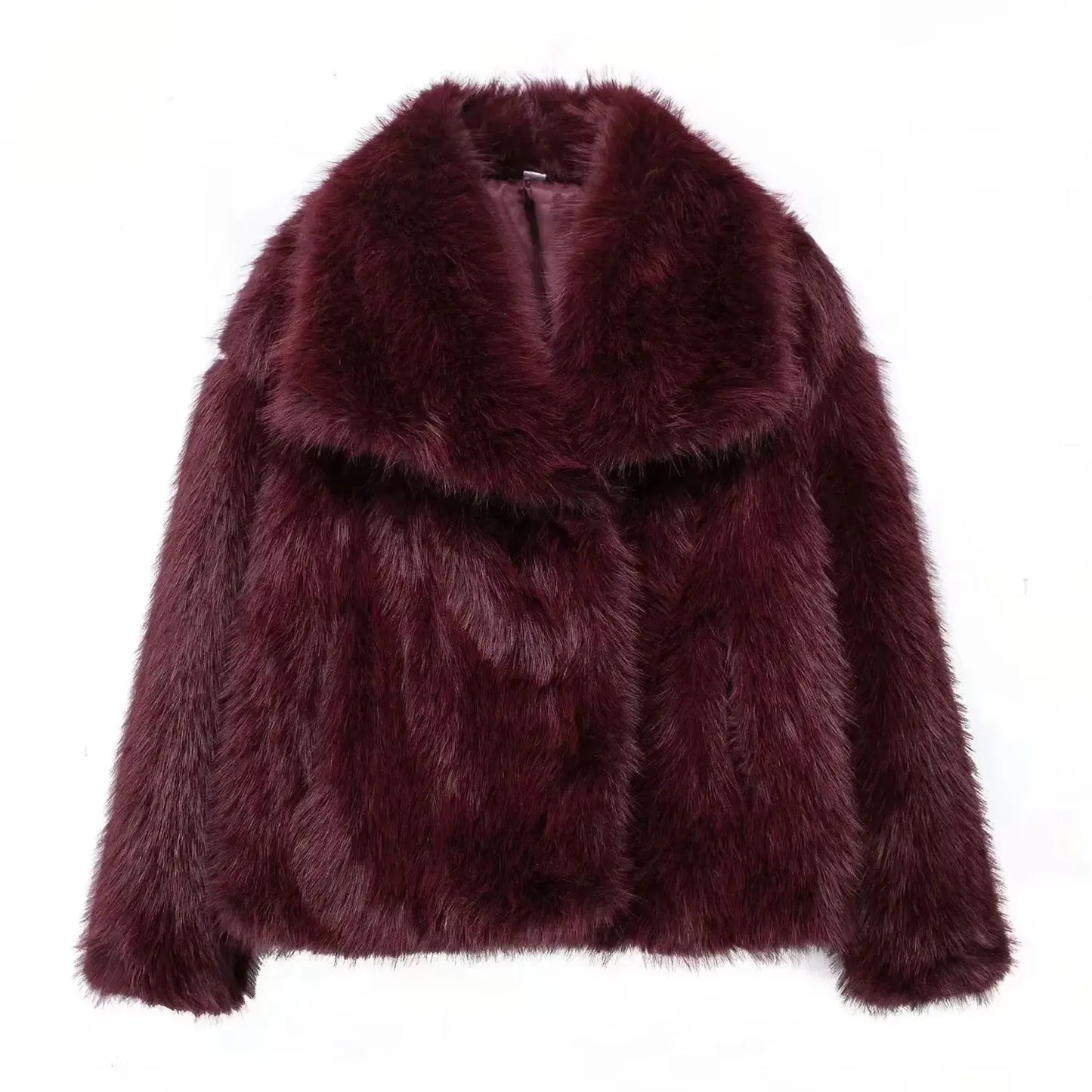 2025 Winter Sweater For Women Fox Fur Cuff Cardigan 100 Wool High Collar Pullover Soft Warm Fashion