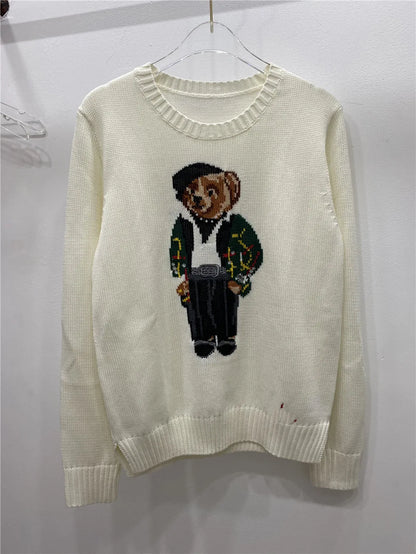 Womens Sweety Bear Cartoony Sweater