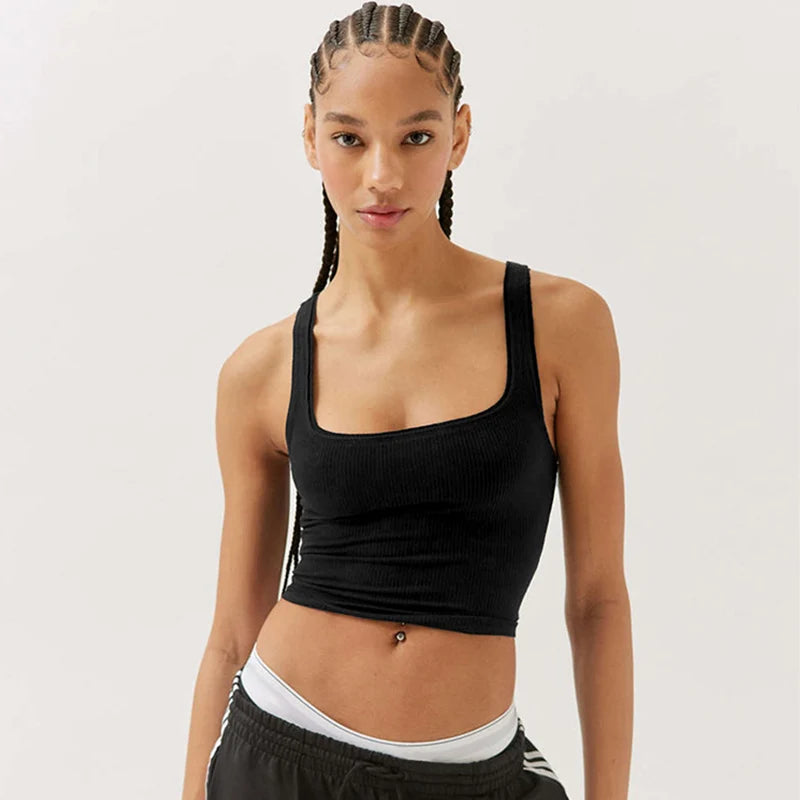 Sexy Bodycon Crop Tube Top Solid Stretchy Casual Womens Clothing For Everyday Wear