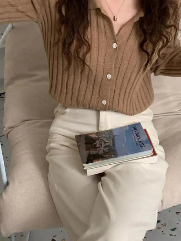 Womens V Neck One Shoulder Down Loose Winter Sweaters