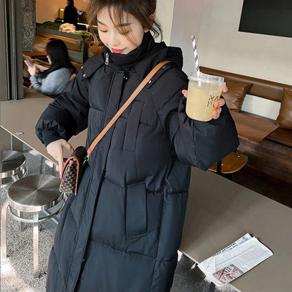 2025 Womens Winter Parka Jacket Slim Fit Stand Collar Casual Streetwear Warm Autumn Winter Coat For Women