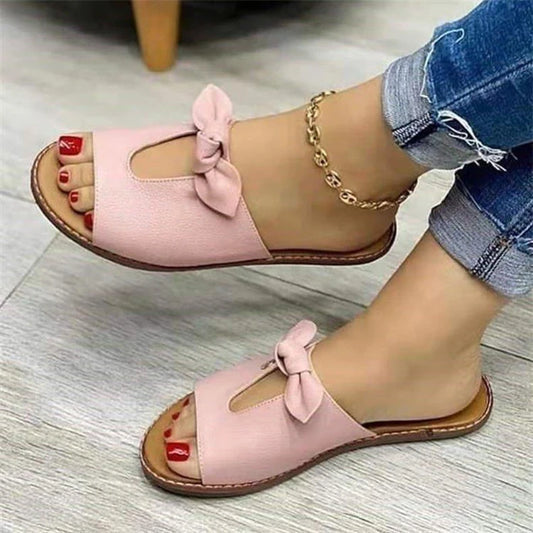 Summer Women Shoes Sandals Open Toe Anti Slip Pu Leather Casual Female Platform Shoes Plus Size 35 43 Women Slippers
