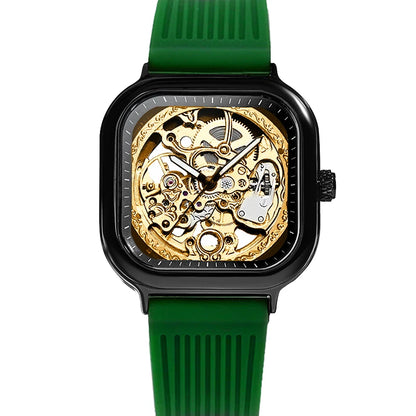 Mens Mechanical Dial Square Analog Watches