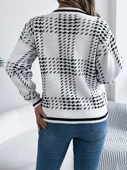 Women Trendy V Neck Sweaters