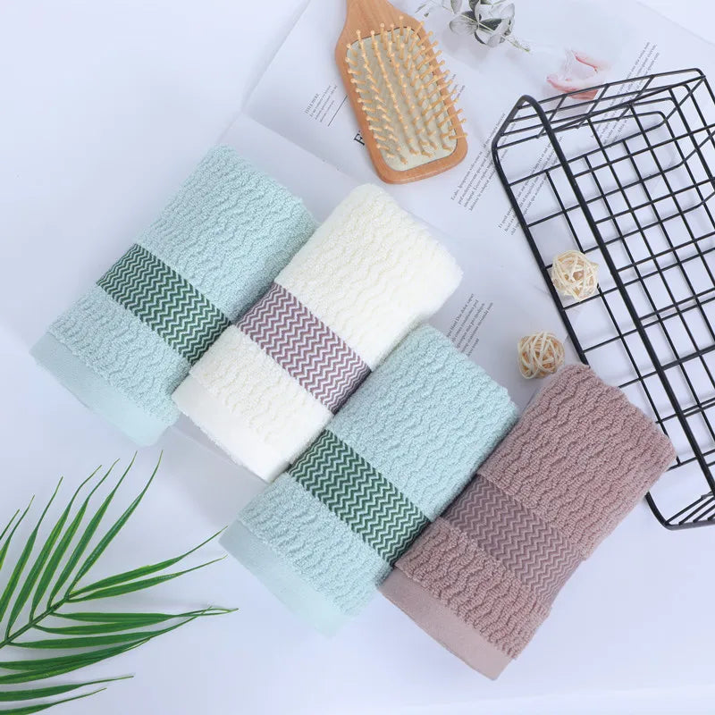 6pc Soft Absorbent Thick Cotton Hand Towels