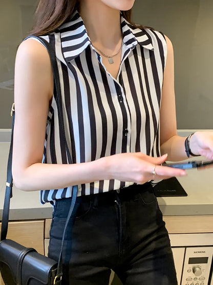 2024 Spring Office Lady White Shirt Korean Style Slim Button Up Work Blouse For Women