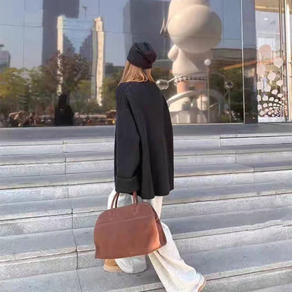 V-Neck Single-Breasted Knit Cardigan – Casual Autumn 2025