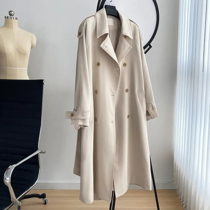 Women Vintage Windbraker Trench Coats