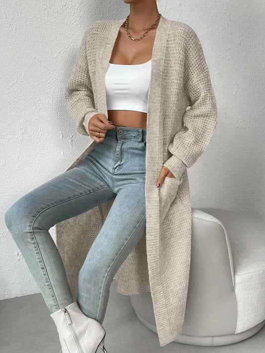 Fluffy Two Pieces Knit Cardigan Sweater