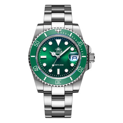 Mens Strong Appearance Stainless Steel Waterproof Watches
