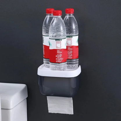 Multifunctional Wall Mounted Waterproof Toilet Paper Holder