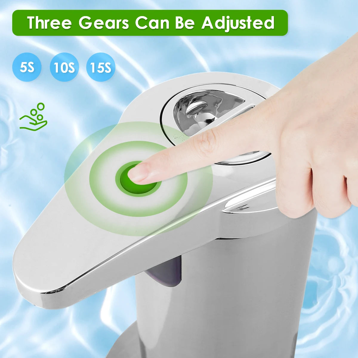Automatic Liquid Soap Dispenser Smart Bathroom Accessories Set