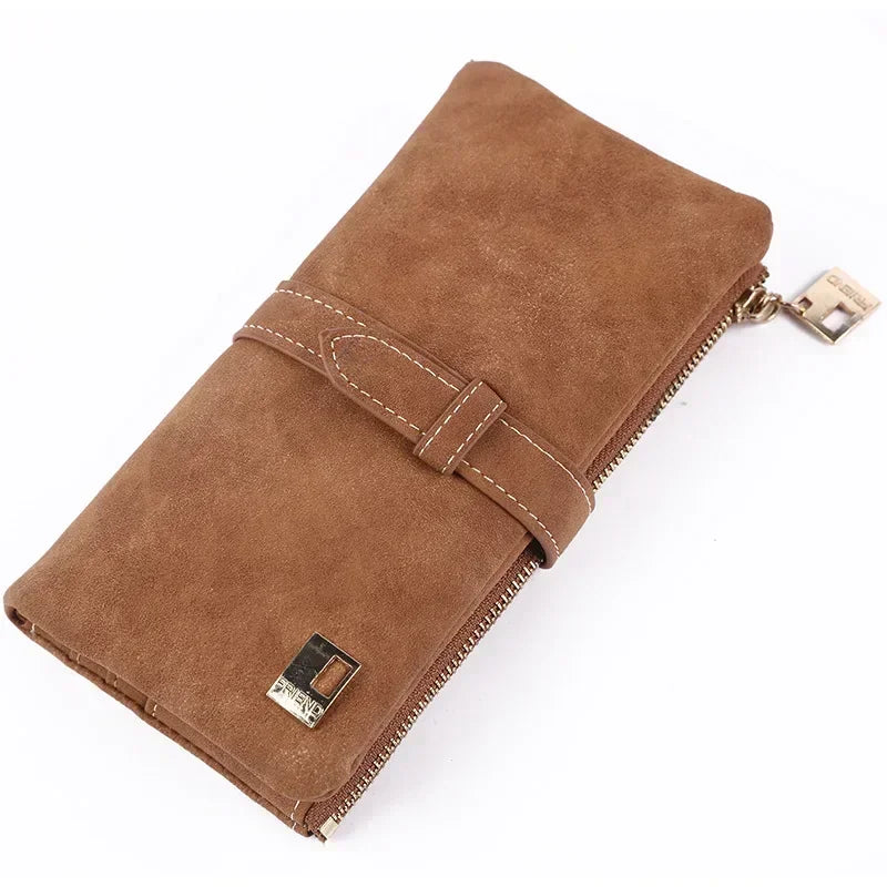 New Womens Two Fold Long Wallets