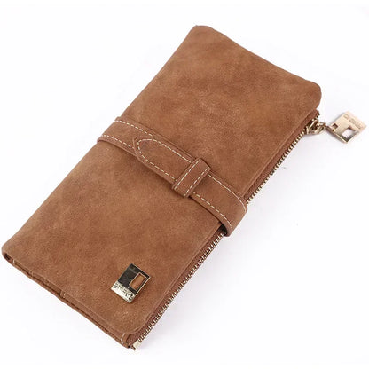 New Womens Two Fold Long Wallets