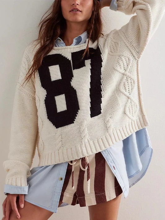 Long Sleeve Loose Oversized Sweaters
