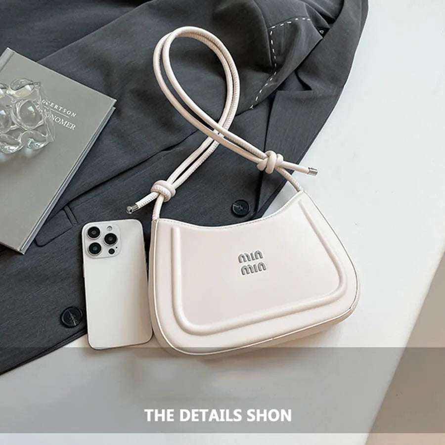 2025 Womens Trendy Frosted Handbag Stylish Single Shoulder Crossbody Bag With Hairball Charm