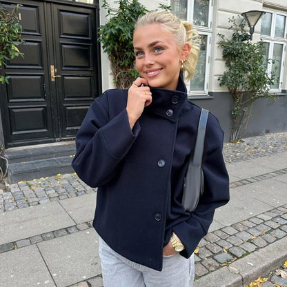 Double Pocket Neckless Jackets